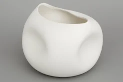 Flamant Reynolds, Vase, Ceramique, Blanc, Modele 4 Hot