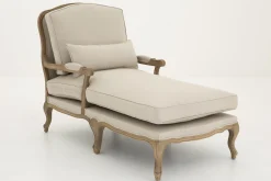 Flamant Richelle, Chaise Longue, Lin Naturel Online