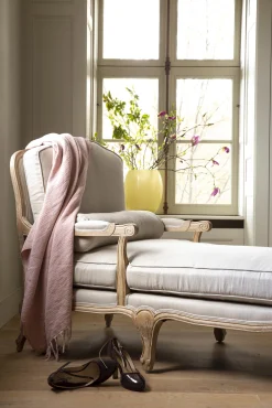 Flamant Richelle, Chaise Longue, Lin Naturel Online