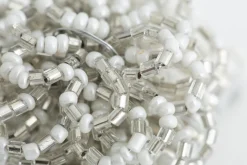 Flamant Rioja, Rond De Serviette, Perles, Argent Hot