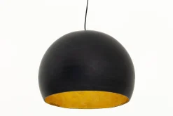 Flamant Roberts, Lampe A Suspension, Noir/Or Online