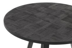 Flamant Robyn, Table Bistro, Teck Recupere, Ronde, 75 Cm Outlet