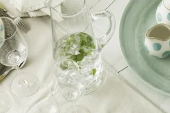 Flamant Ruth, Pichet, Verre Souffle A La Bouche Best