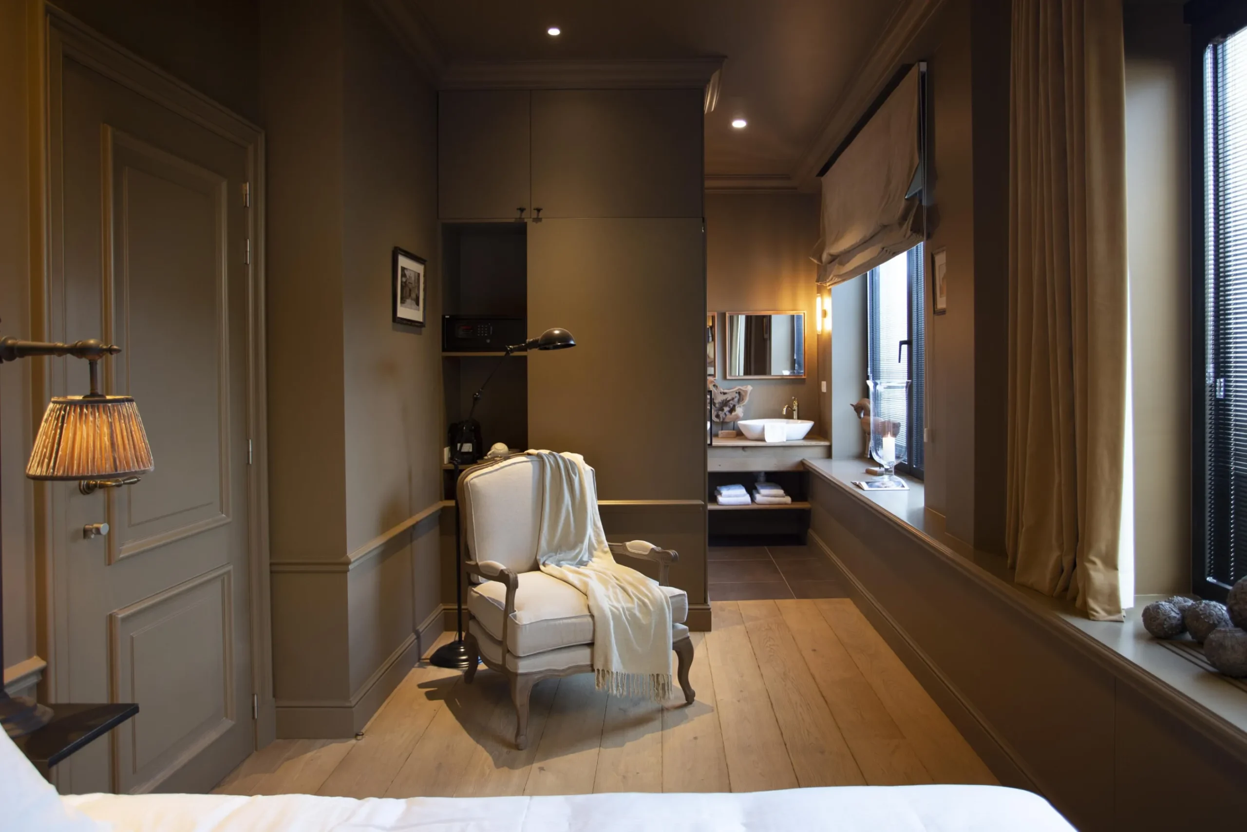 Flamant Sally, Fauteuil, Lin Naturel Sale