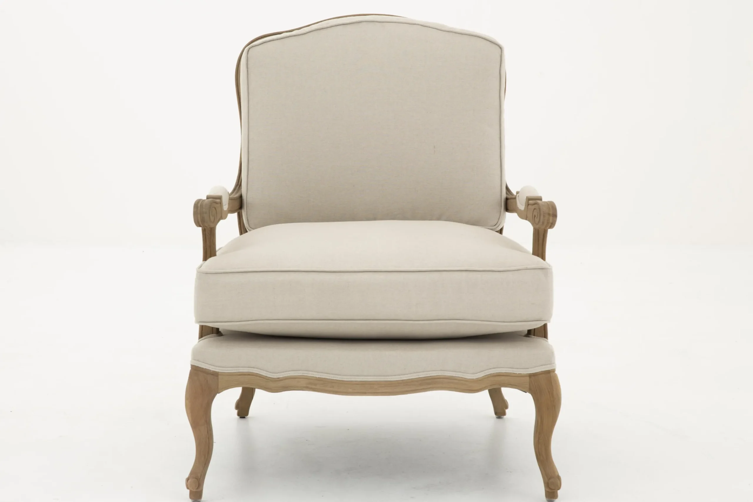 Flamant Sally, Fauteuil, Lin Naturel Sale