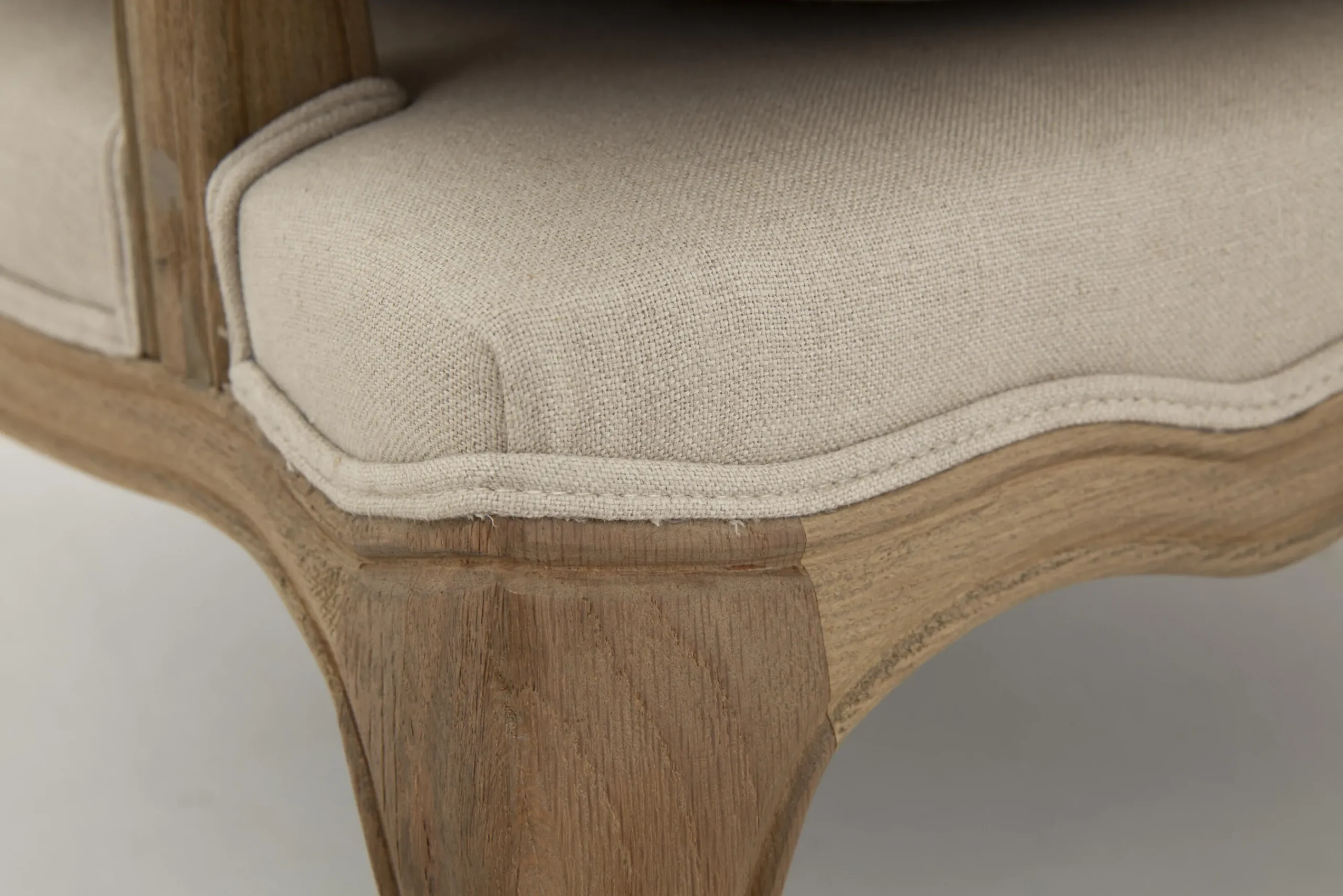 Flamant Sally, Fauteuil, Lin Naturel Sale