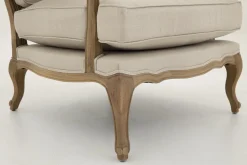 Flamant Sally, Fauteuil, Lin Naturel Sale