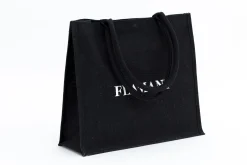 Flamant Shopper , Sac Shopping, Jute, Noir New