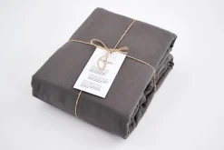 Flamant Stefano, Housse De Couette, 240X220, Rayures Grises, Taies D'Oreiller Non Incluses Discount