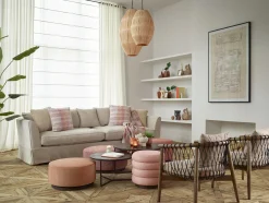 Flamant Tanina, Plaid, Orange Clearance