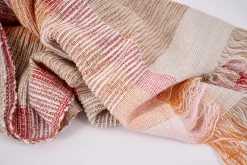 Flamant Tanina, Plaid, Orange Clearance