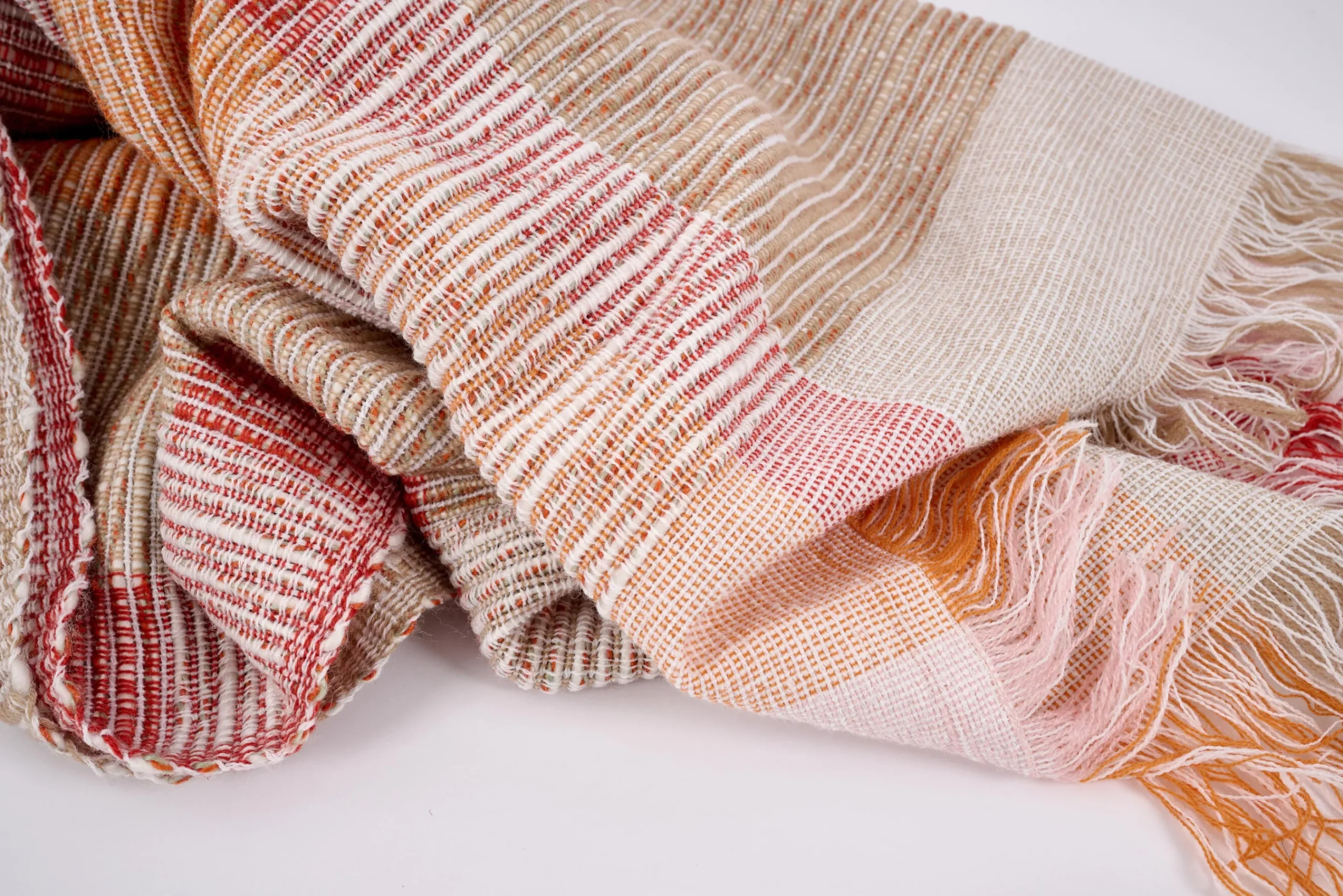 Flamant Tanina, Plaid, Orange Clearance