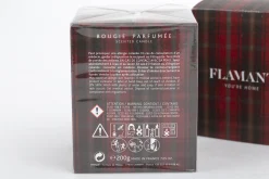 Flamant Tartan, Bougie Parfumee
