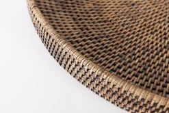 Flamant Togo, Plateau, Rond, Roseau, 48Cm New