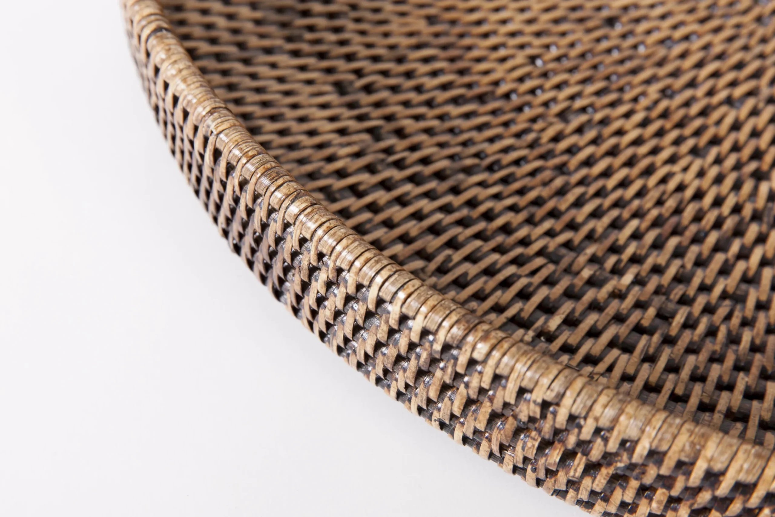 Flamant Togo, Plateau, Rond, Roseau, 48Cm New