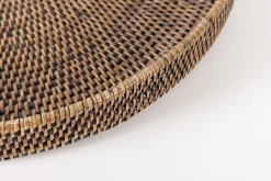 Flamant Togo, Plateau, Rond, Roseau, 48Cm New