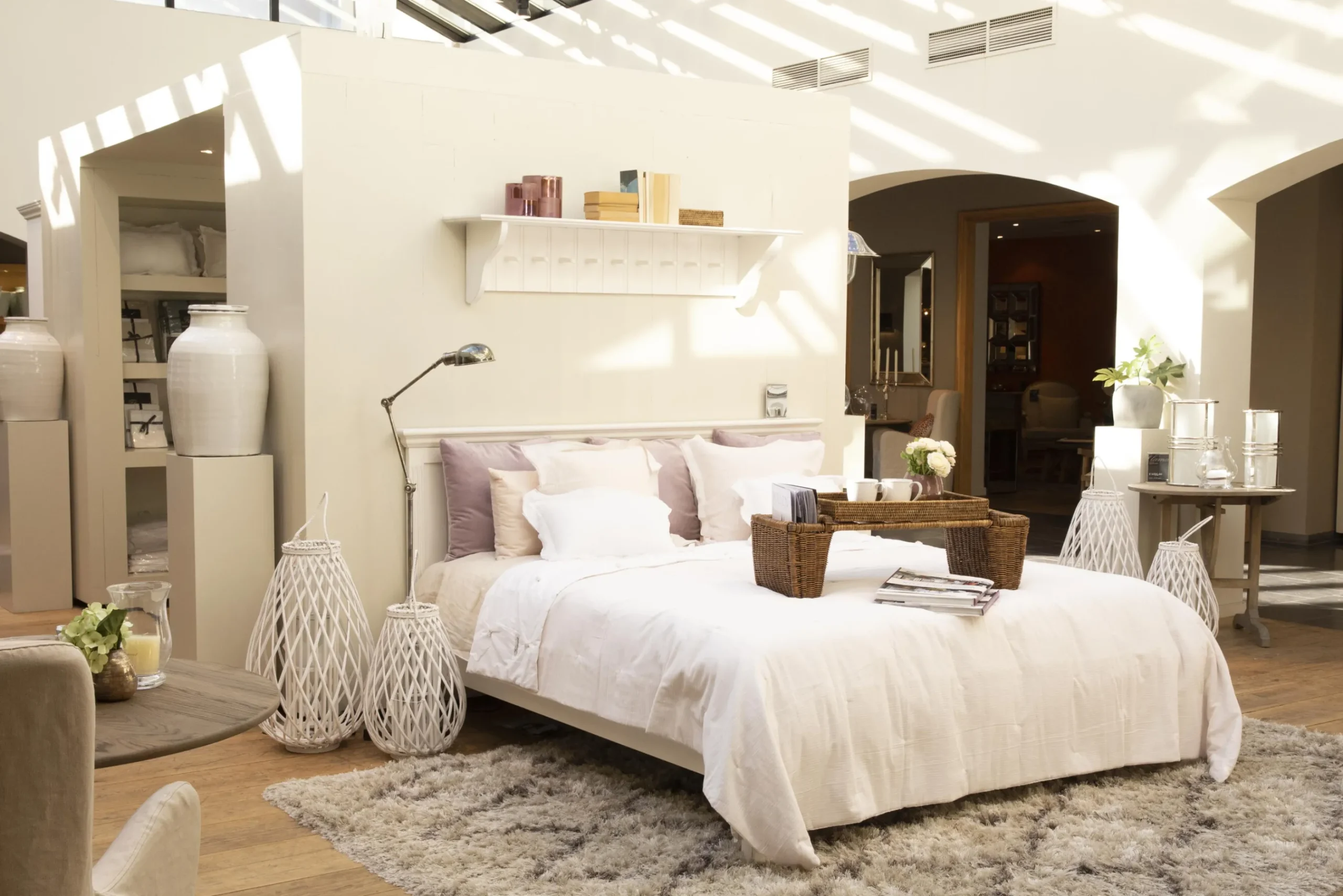 Flamant Togo, Table De Petit Dejeuner, Roseau Sale