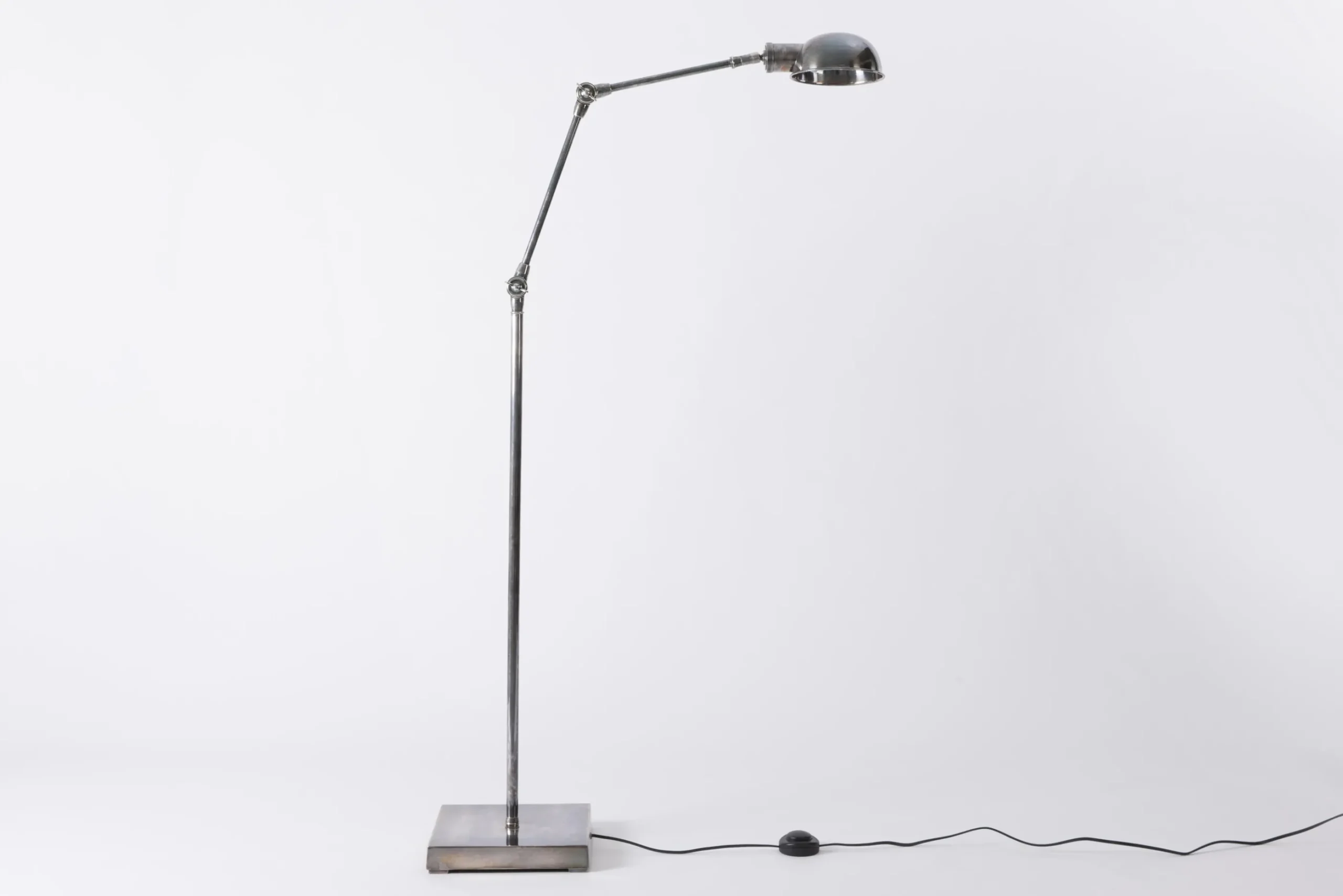 Flamant Twist, Lampadaire, Argent Antique, Ajustable Hot