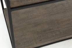 Flamant Urban, Rack, Chene Et Metal, Marron Fonce Best