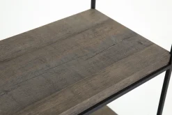 Flamant Urban, Rack, Chene Et Metal, Marron Fonce Best