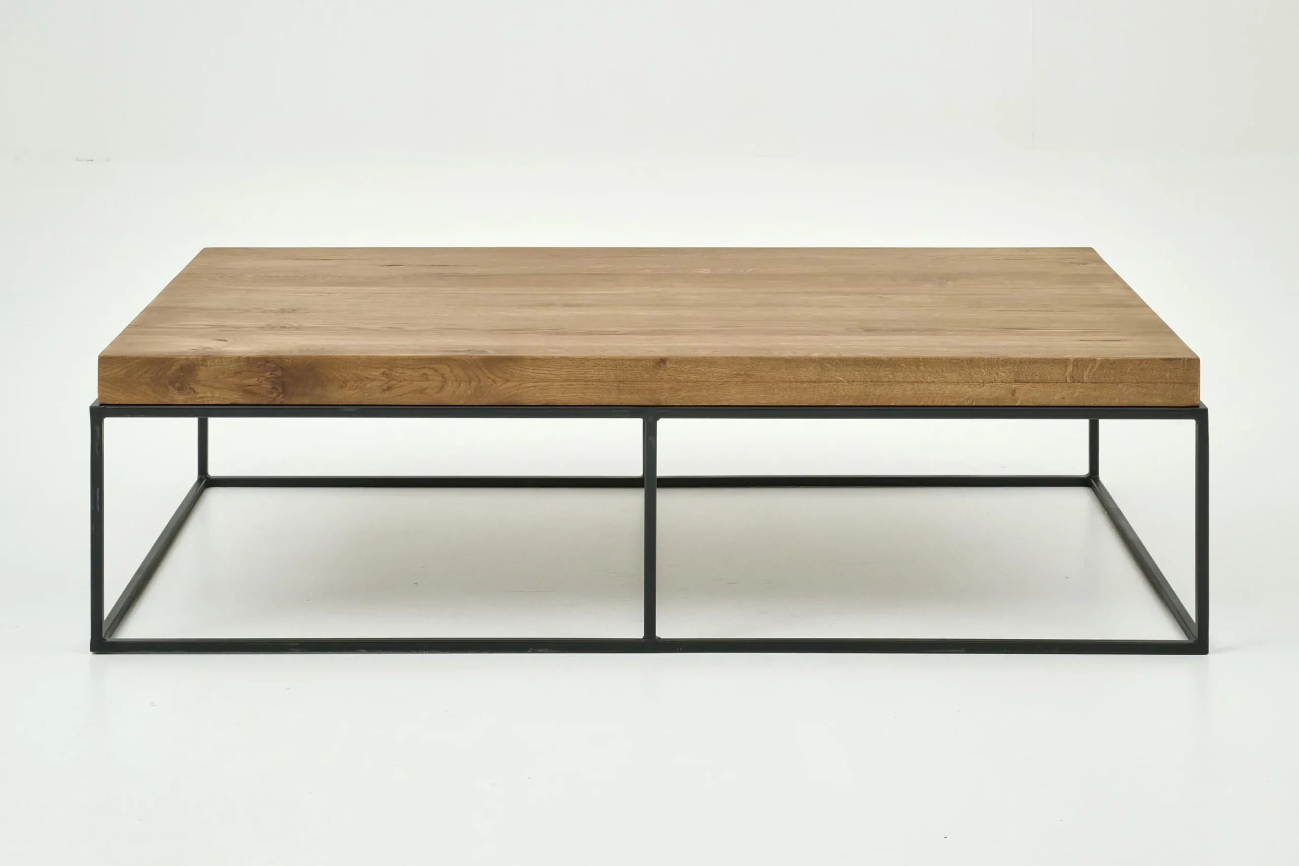 Flamant Urban, Table Basse, Chene Et Metal, Marron Clair Sale