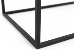 Flamant Urban, Table Console, Chene Et Metal, Marron Fonce Clearance