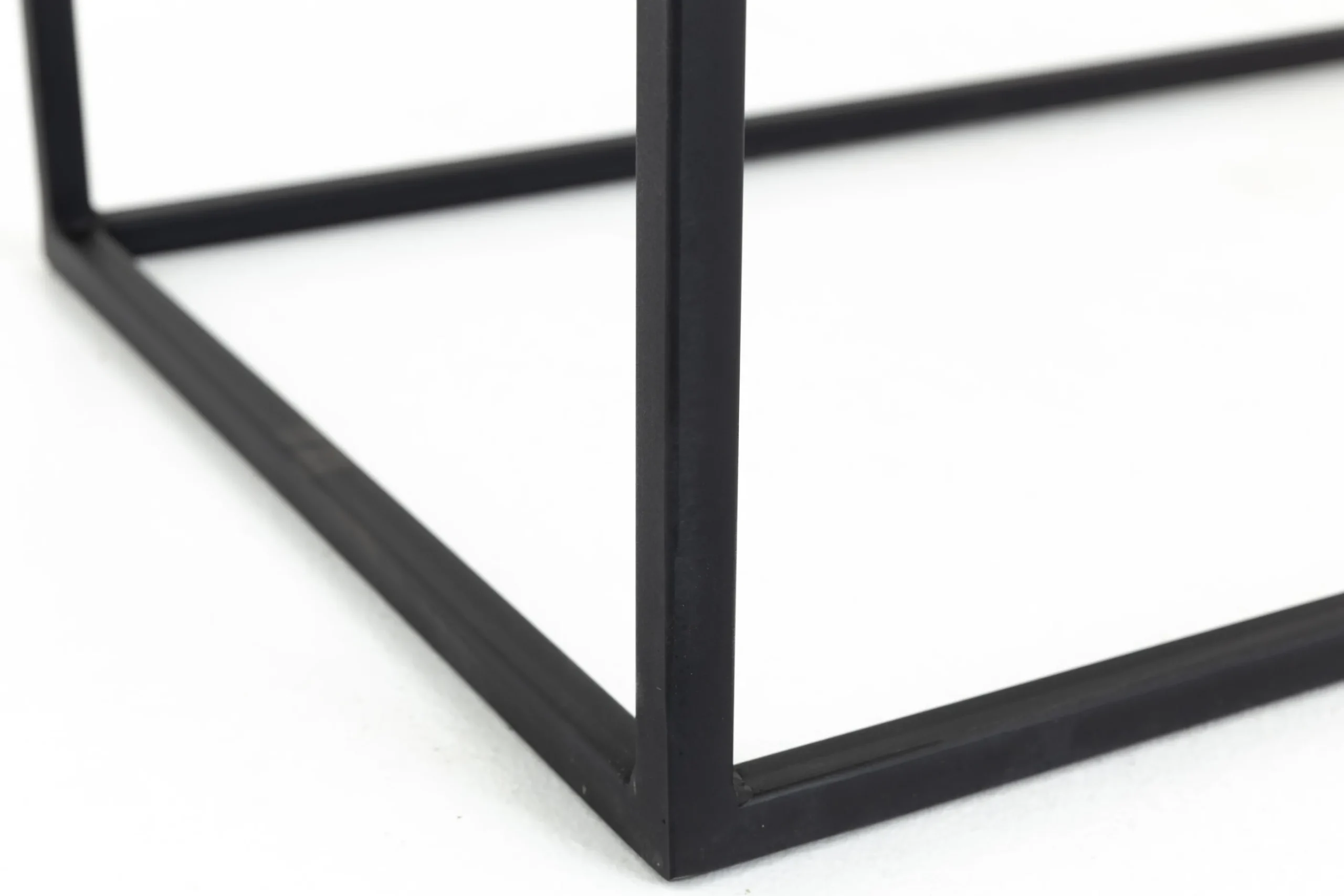 Flamant Urban, Table Console, Chene Et Metal, Marron Fonce Clearance