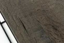 Flamant Urban, Table Console, Chene Et Metal, Marron Fonce Clearance