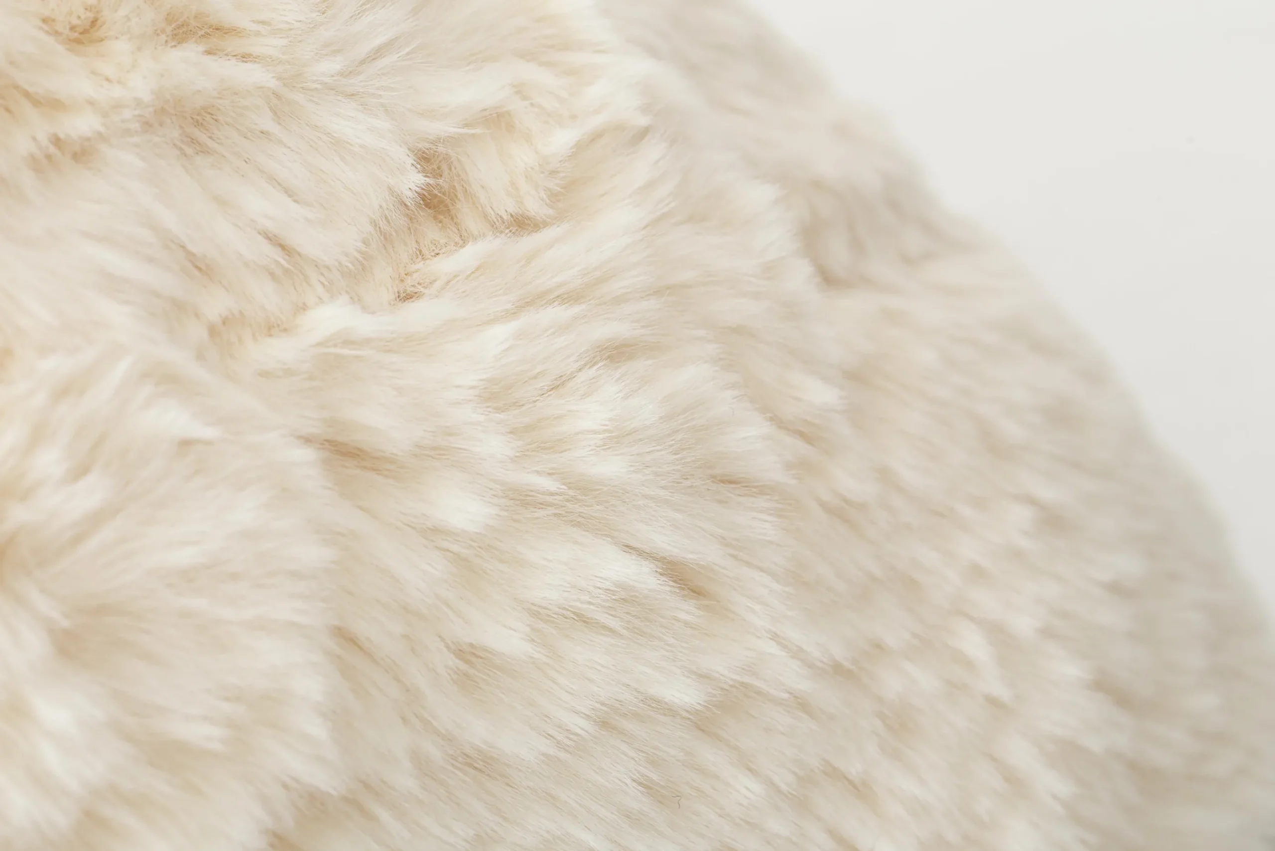 Flamant Veronica, Coussin, Fausse Fourrure Outlet