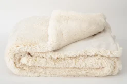 Flamant Veronica, Plaid, Fausse Fourrure