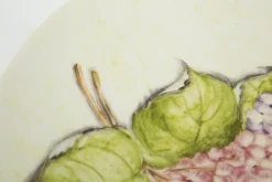 Flamant Villosa, Assiette Creuse, Ceramique, Fleurs Hot