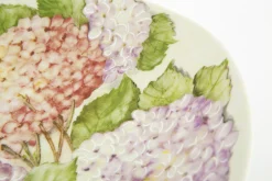 Flamant Villosa, Assiette De Service, Ceramique, Fleurs, Ovale Discount