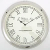 Flamant Walters, Horloge Murale, Nickel New