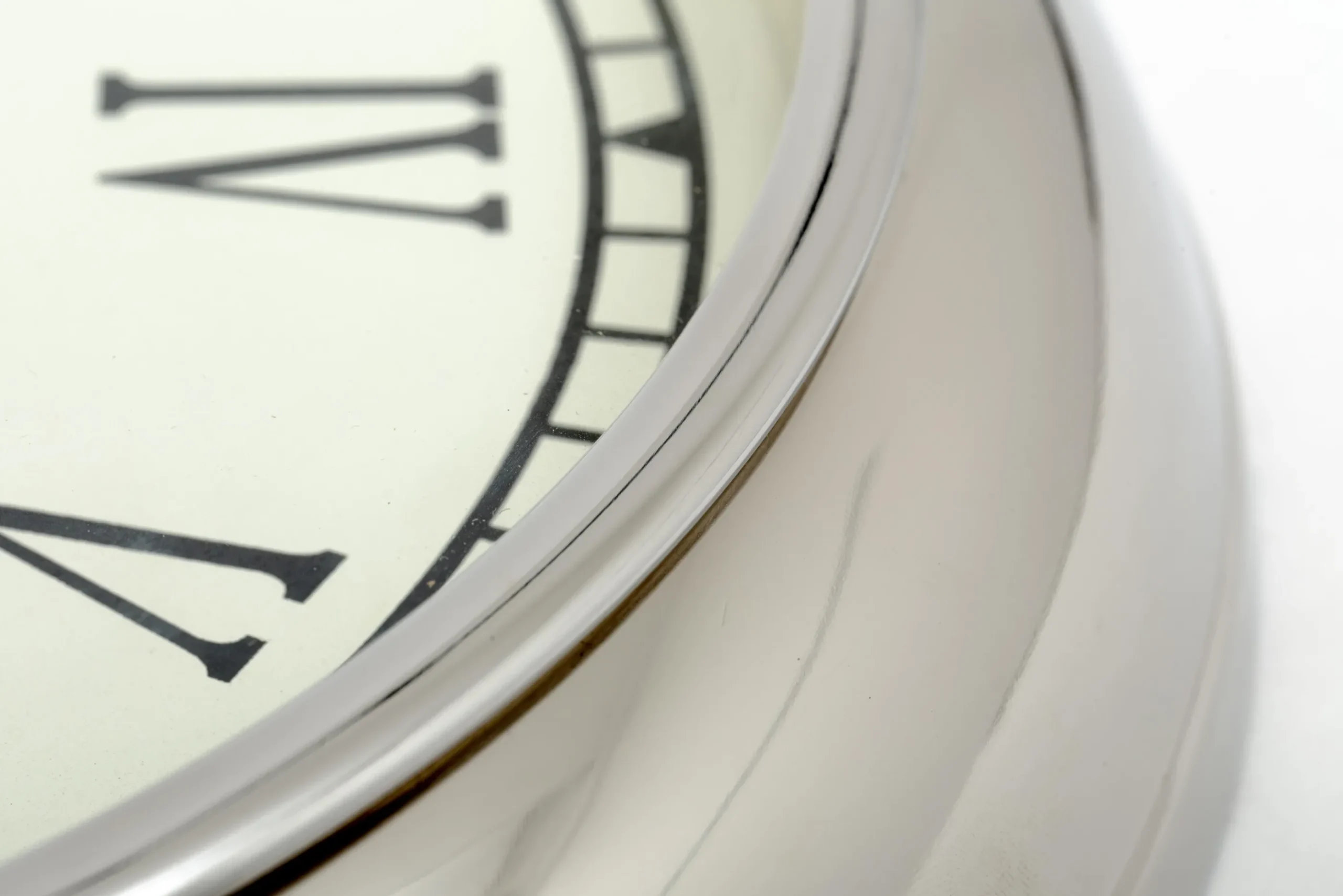 Flamant Walters, Horloge Murale, Nickel New