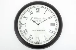 Flamant Walters, Horloge Murale, Noir Best