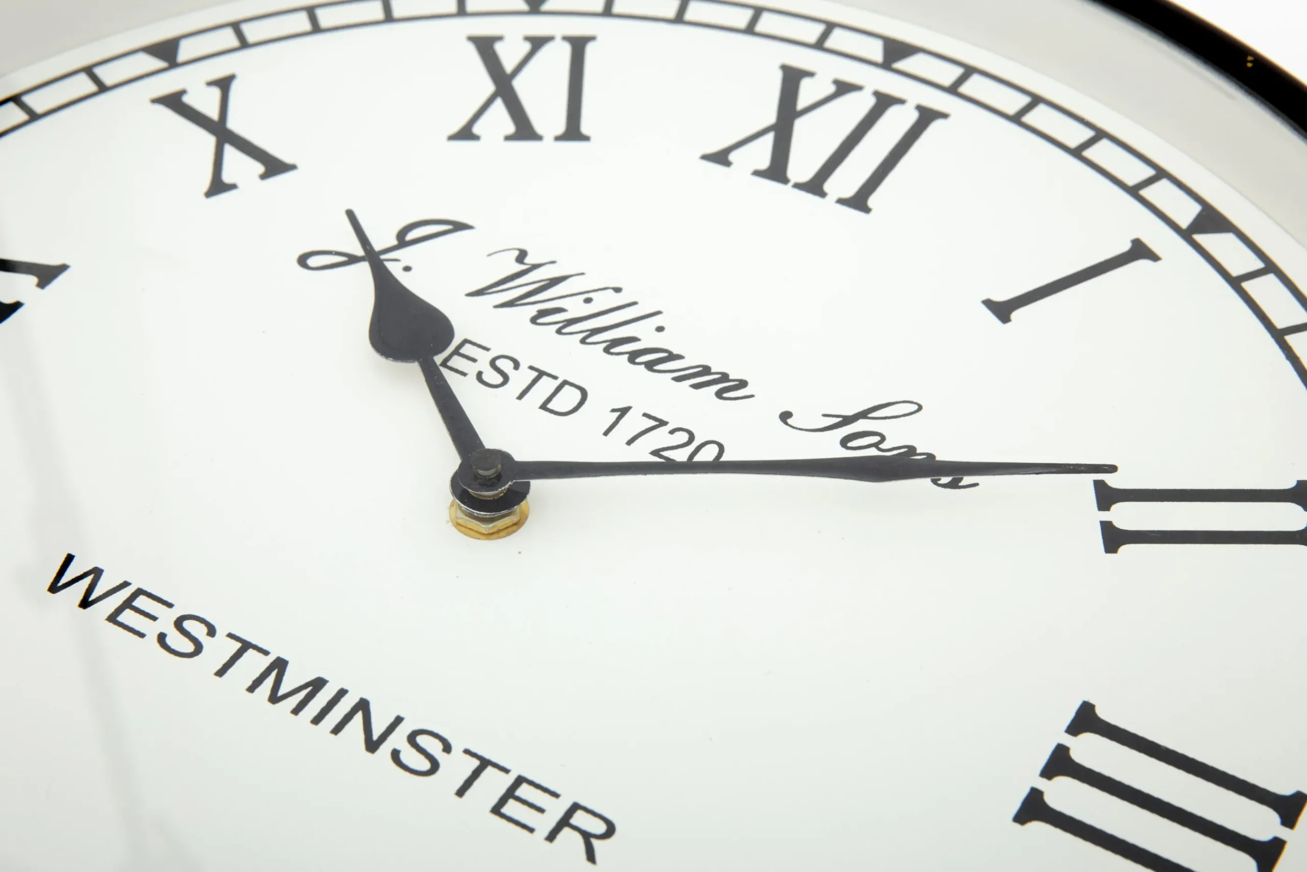 Flamant Walters, Horloge Murale, Noir Best