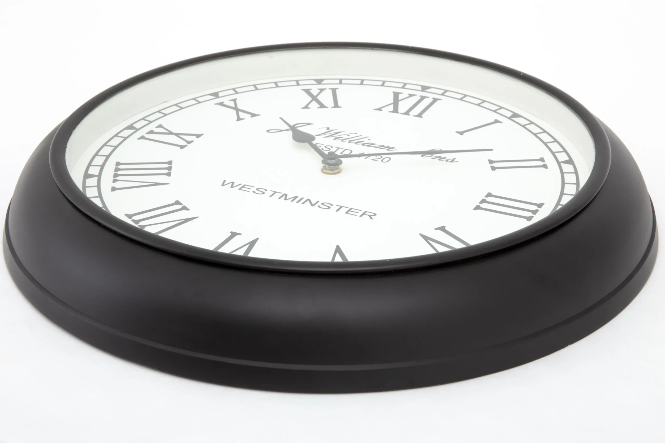 Flamant Walters, Horloge Murale, Noir Best