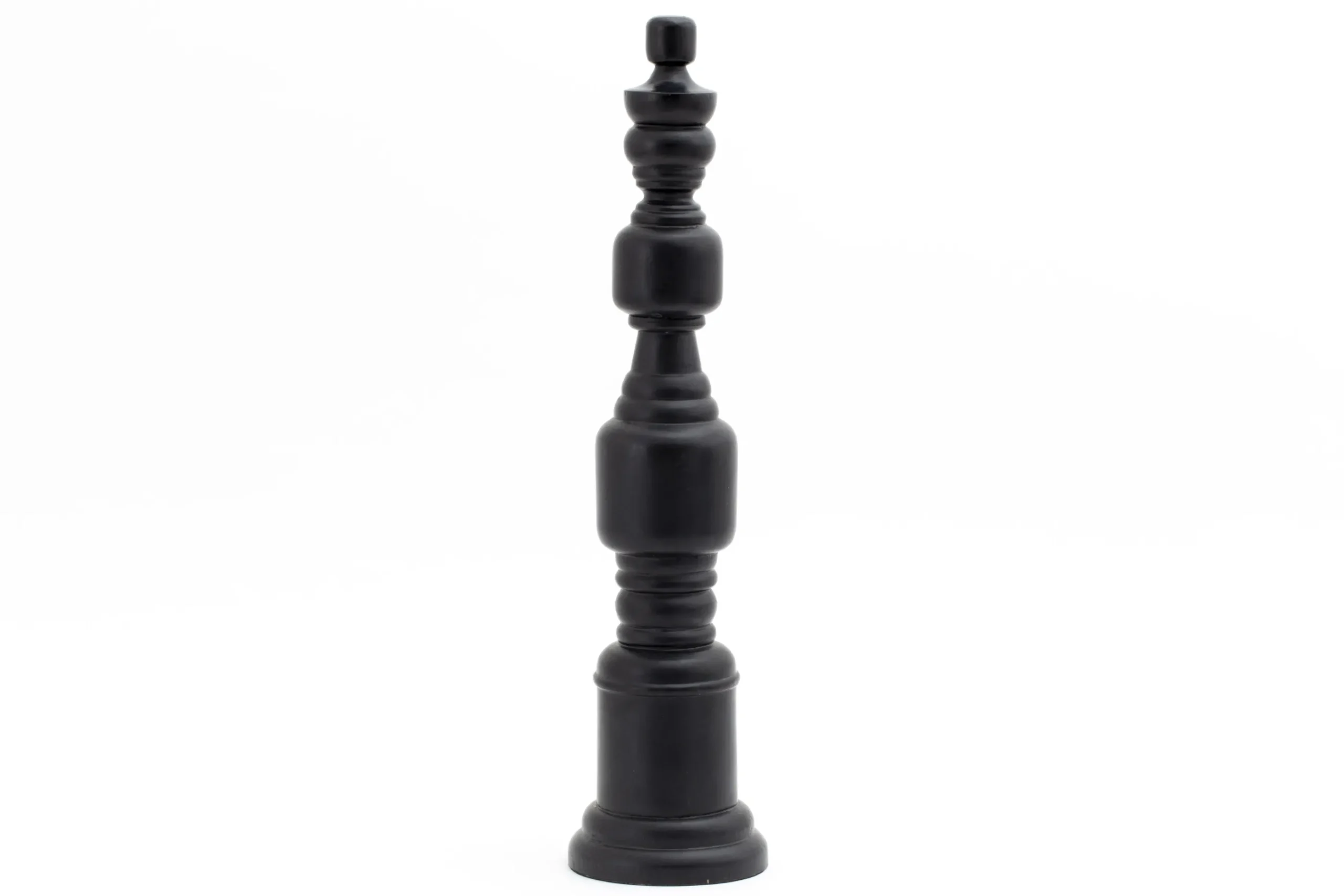 Flamant Woodsen, Deco, Bois, Noir, L Clearance