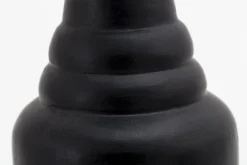 Flamant Woodsen, Deco, Bois, Noir, L Clearance