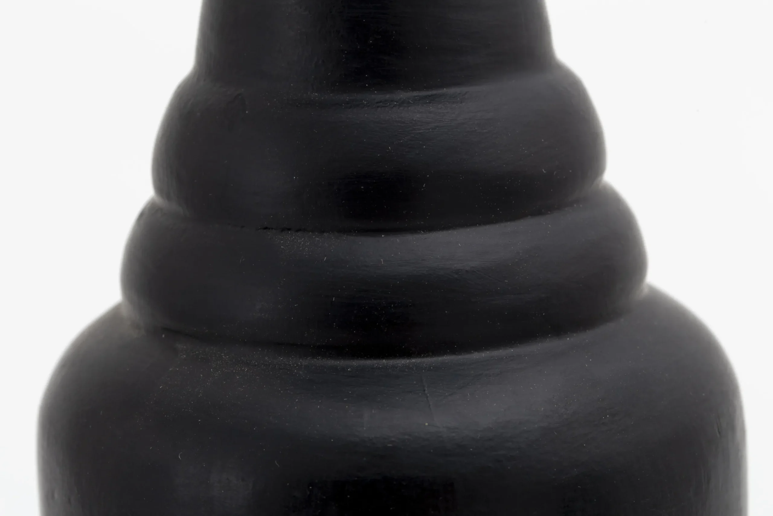 Flamant Woodsen, Deco, Bois, Noir, L Clearance