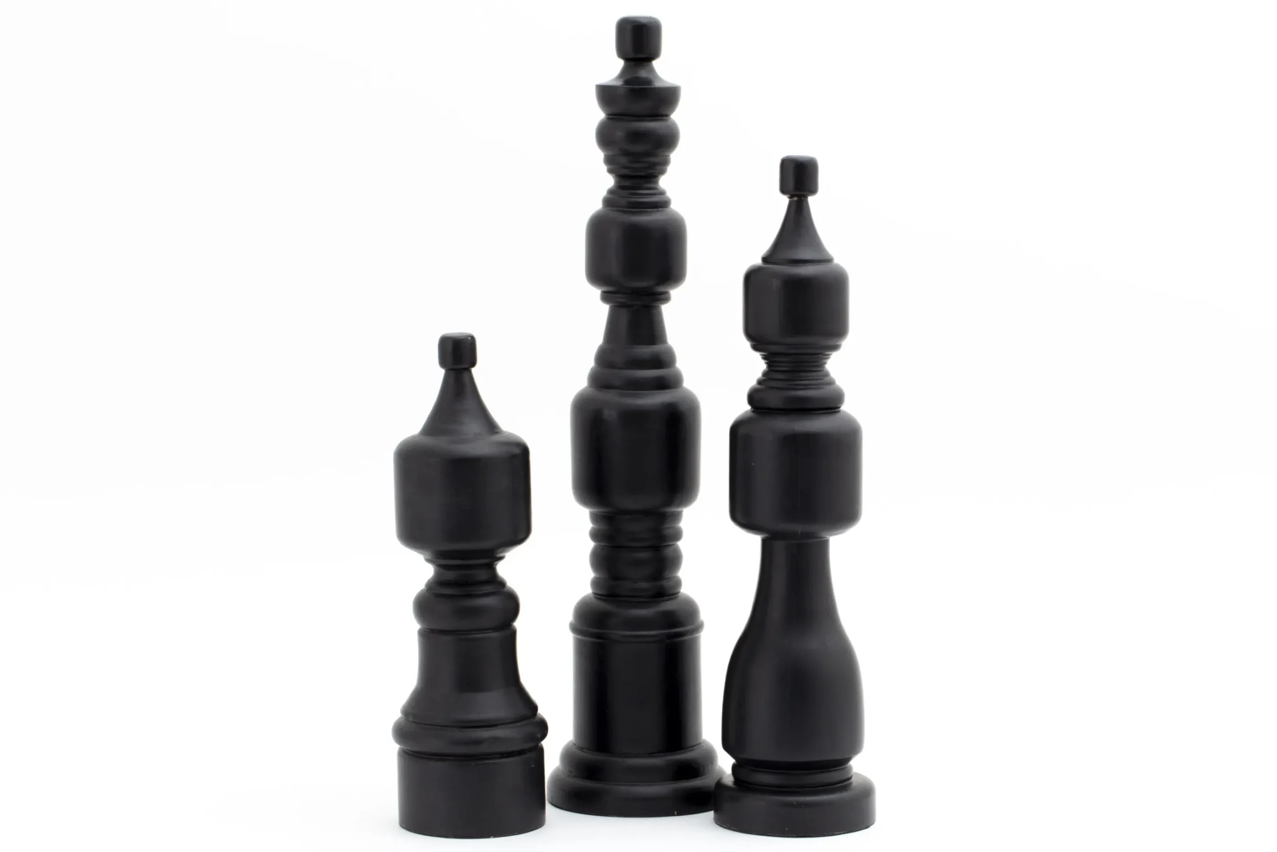 Flamant Woodsen, Deco, Bois, Noir, L Clearance