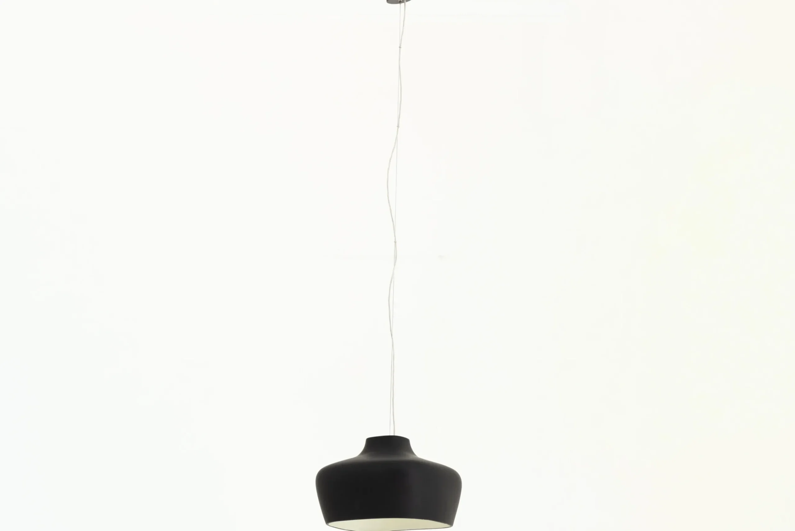 Flamant Wyatt, Lampe A Suspension, Noir/Blanc, Modele 3 Best