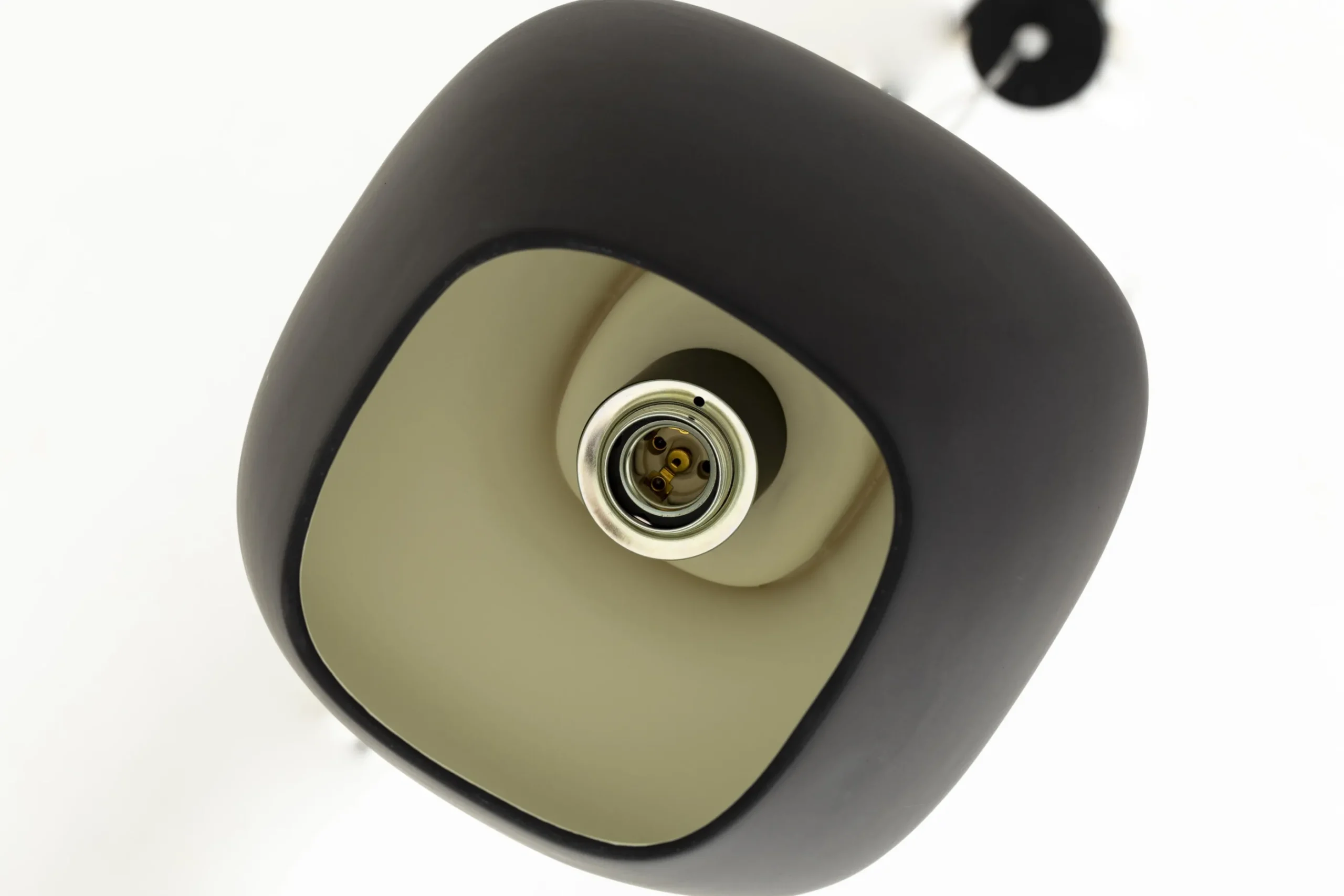 Flamant Wyatt, Lampe A Suspension, Noir/Blanc, Modele 1 Best