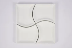 Flamant Yuni, Bol, Ceramique, Blanc, Ensemble De 4