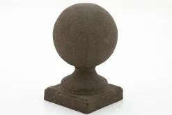 Flamant Zedar, Decoball Sur Pied, Pierre Reconstituee Sur Fibre De Verre, S Hot