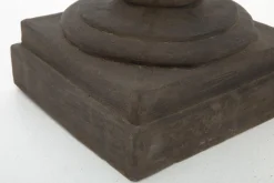 Flamant Zedar, Decoball Sur Pied, Pierre Reconstituee Sur Fibre De Verre, L New