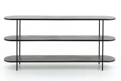 Flamant Zenza, Table Console, 3 Niveaux, Metal Hot